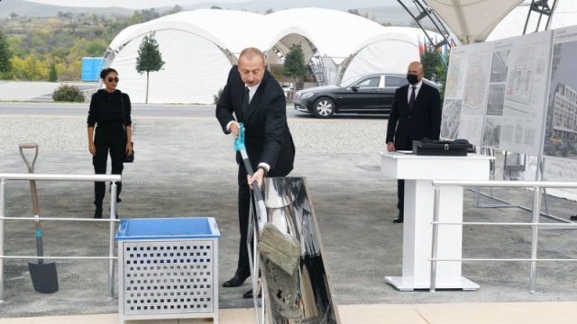 Füzulidə çoxmənzilli yaşayış məhəlləsi salınacaq - FOTO