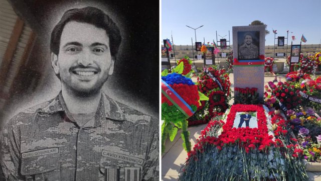 Vətən müharibəsi şəhidi Cavid Həsənovun anım günüdür - FOTOLAR