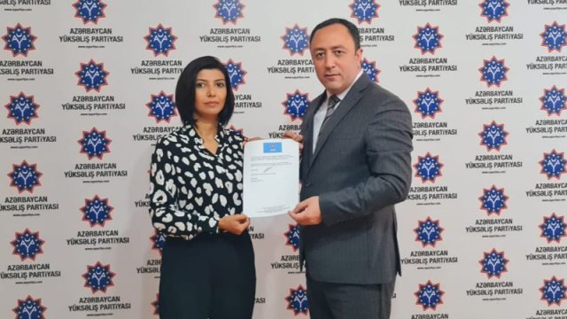 Yüksəliş Partiyasında yeni təyinatlar - FOTOLAR