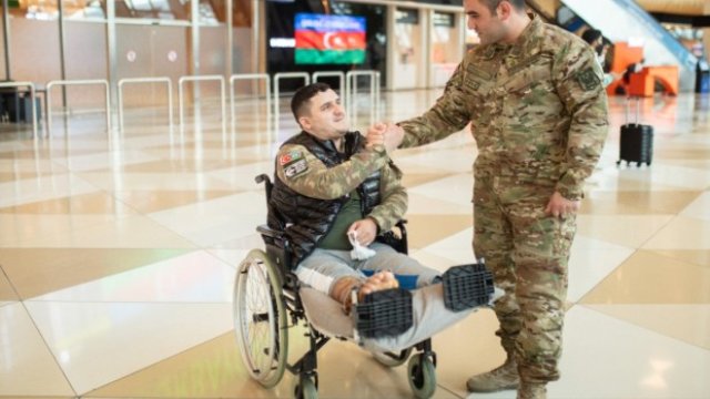 Türkiyəyə göndərilən 10 qazi Vətənə geri döndü