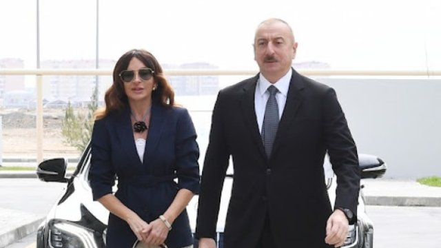 İlham Əliyev və xanımı Şamaxıda