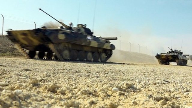 Azərbaycan Ordusu Naxçıvanda komanda-qərargah təlimi keçirir