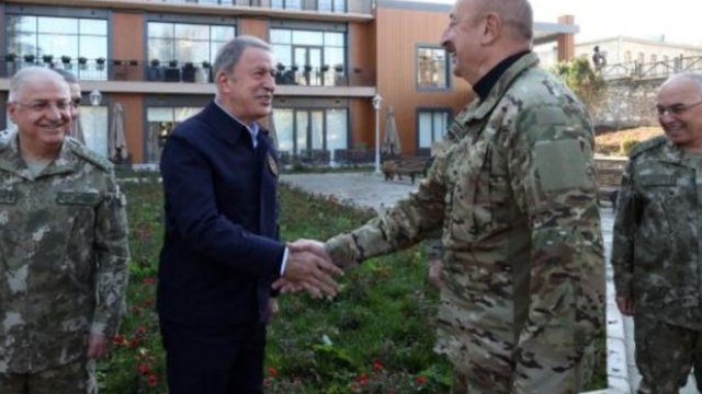 İlham Əliyev Şuşada Hulusi Akarı qəbul etdi - FOTO (YENİLƏNİB)