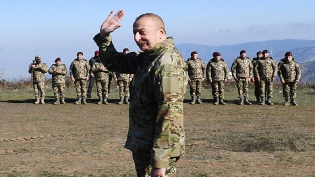Cıdır düzündə Azərbaycan himni (VİDEO)