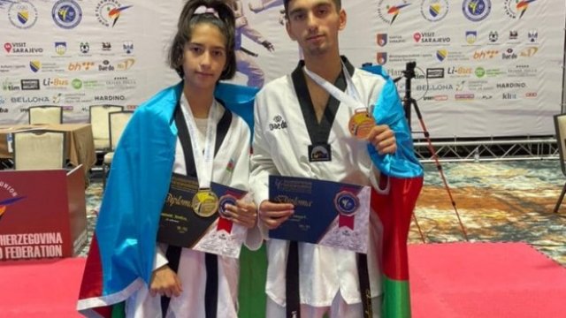 Azərbaycanın iki taekvondoçusu Avropa çempionu oldu