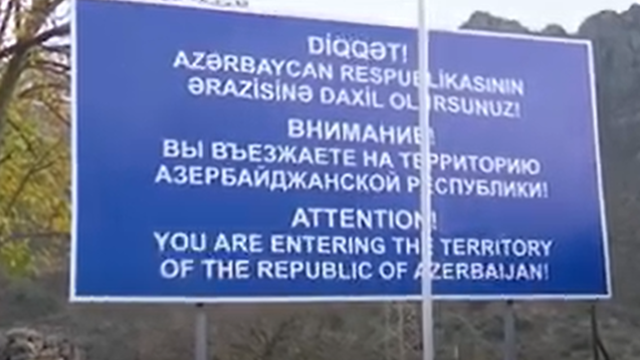 Gorus-Qafan yolundan yeni görüntülər - VİDEO