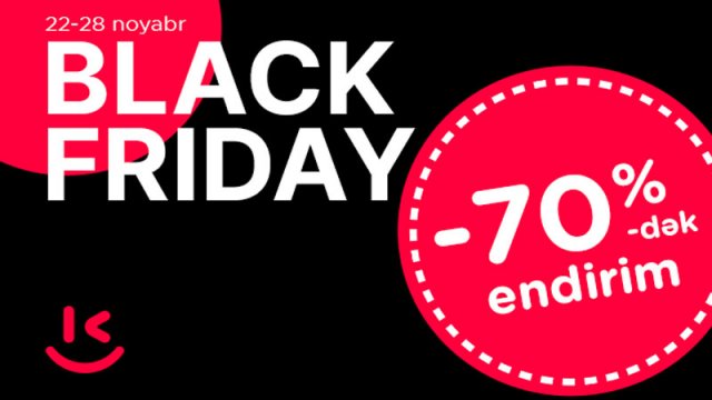 Əsl “Black Friday” kampaniyası “Kontakt”da-70%-DƏK ENDİRİMLƏR