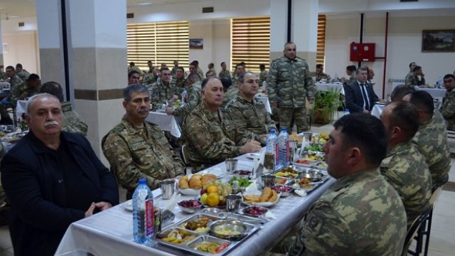 Kərim Vəliyevin general-polkovnik rütbəsi ilə qatıldığı ilk tədbir