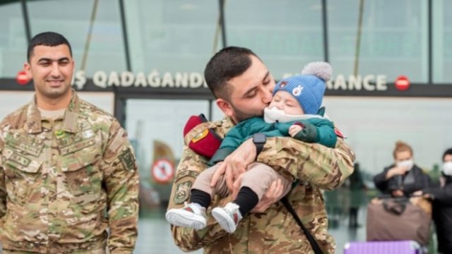 Daha 5 qazimiz sağalaraq Vətənə geri döndü - FOTOLAR