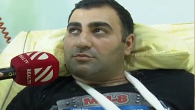 Qəzadan sağ çıxan hərbçilər danışır - VİDEO