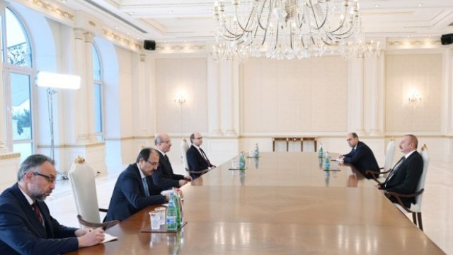 İlham Əliyev Erol Özvarı qəbul etdi