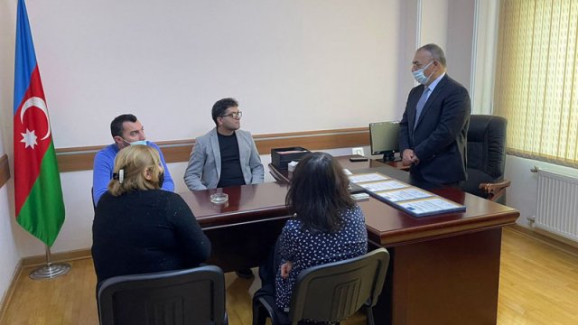 Demokratik İslahatlar Partiyası jurnalistləri mükafatlandırdı - FOTOLAR