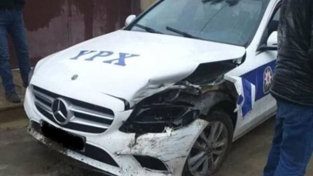 YPX avtomobili qəzaya düşdü