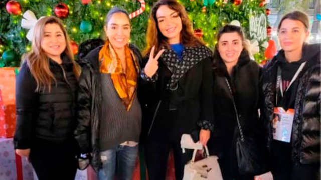 Leyla Əliyeva “Soyuq əllər, isti ürək” yarmarkasındaxa0 - FOTOLAR