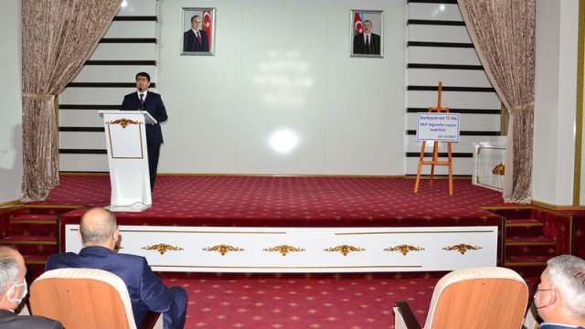 “Azərbaycan son 18 ildə” mövzusunda tədbir keçirilib - FOTOLAR