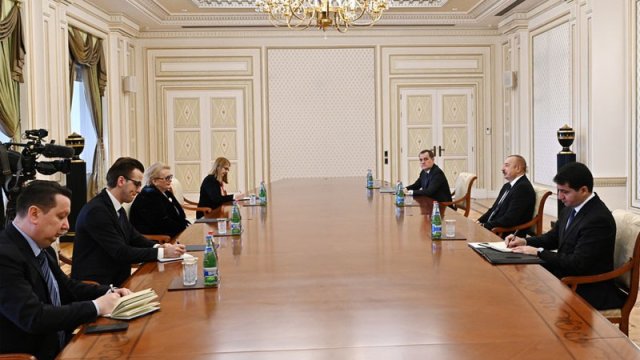 Prezident Bosniya və Herseqovinanın XİN başçısını qəbul etdi - YENİLƏNİB