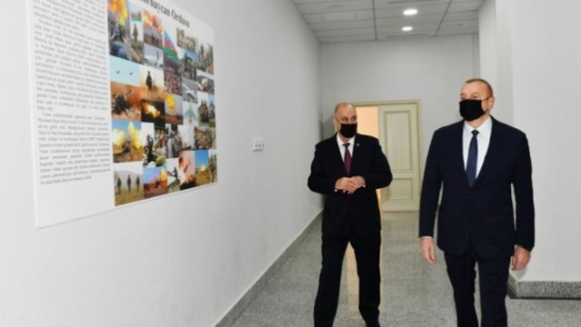 Prezident AZƏRTAC-ın yeni binasında - FOTOLAR (YENİLƏNİB)