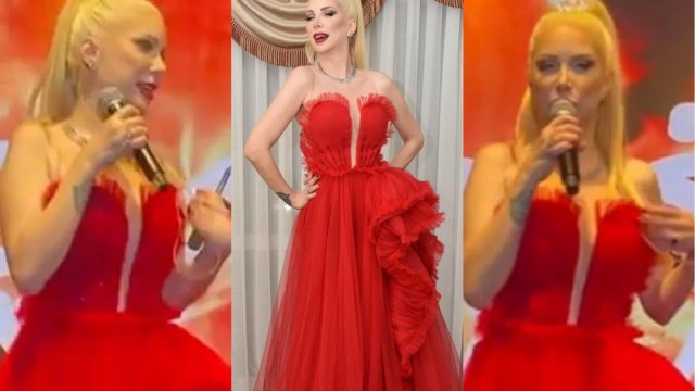 Məşhur müənni sərxoş halda səhnəyə çıxdı - Biabır oldu (Video)