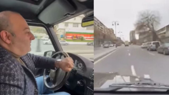 Bakıda “Gelandewagen” sürücüsü kasıbları təhqir etdi - VİDEO