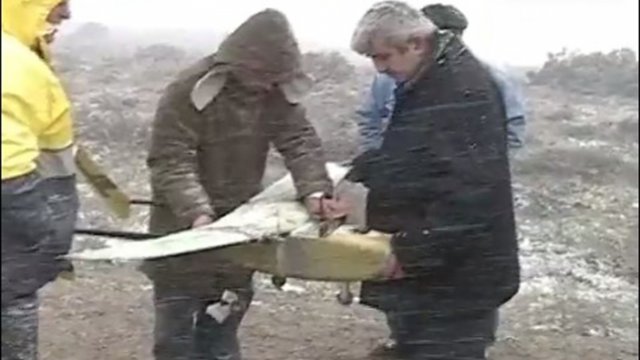 “Bayraktar”ın ilk sınaq uçuşlarının görüntüsü - VİDEO