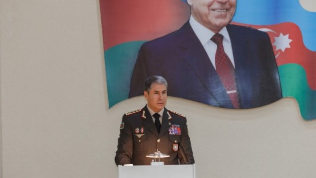 Vilayət Eyvazov Daxili Qoşunlarda müşavirə keçirib, tapşırıqlar verdi - FOTOLAR