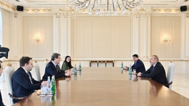Prezident Amerika Yəhudi Komitəsinin icraçı direktorunu qəbul edib - YENİLƏNİB