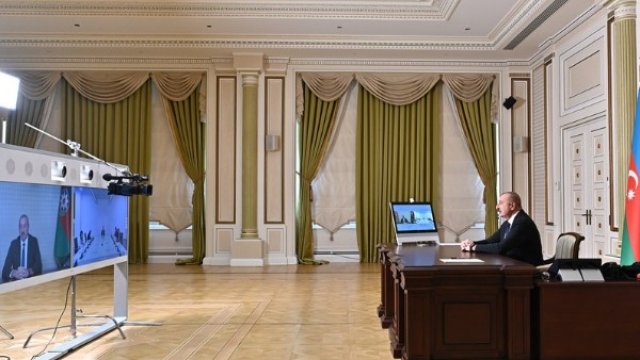 İlham Əliyev Monteneqro parlamentinin sədrini videoformatda qəbul etdi - YENİLƏNİB