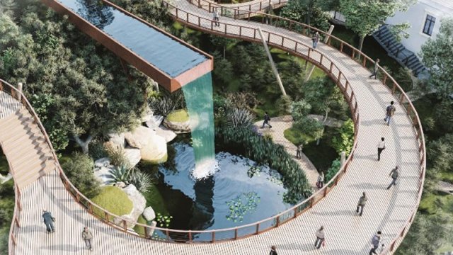 “Alov qüllələri”nin yanındakı park belə olacaq - FOTOAR