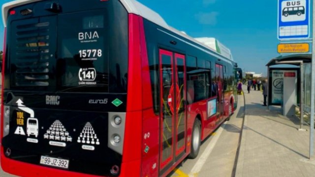 Bu avtobusların hərəkət sxemi dəyişib