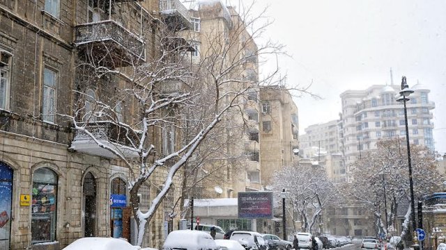 Bu ərazilərə qar yağıb - FAKTİKİ HAVA