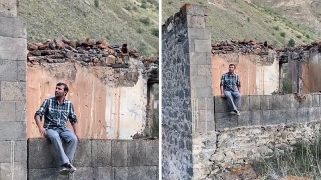 27 ildən sonra evinə döndü, muğam oxudu - VİDEO