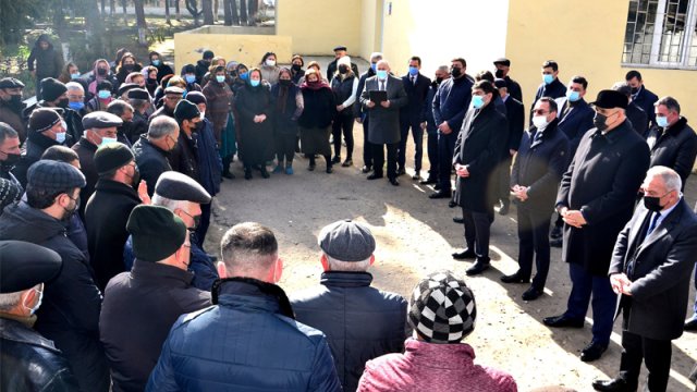 Ağstafa Poylu kəndində sakinlərlə görüş keçirildi - FOTOLAR