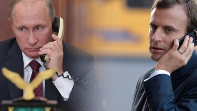 Putin Makronla Ukraynanı müzakirə ETDİ