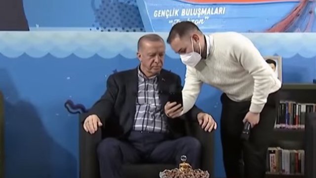 Ərdoğanla adaşı arasında maraqlı söhbət - VİDEO