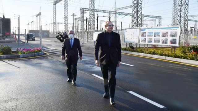 İlham Əliyev “Yaşma” qovşaq yarımstansiyasının açılışında