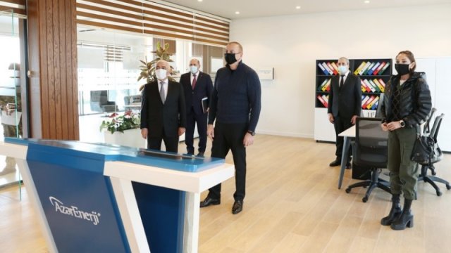 Prezident və birinci xanım Ağdamda - FOTO