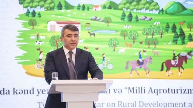 Kənd yerlərinin inkişafı və milli aqroturizm sisteminin yaradılması mövzusunda seminar - FOTO
