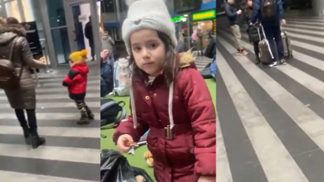 Ukraynadakı azərbaycanlılar hava limanında qaldılar: Kömək istəyirlər – VİDEO