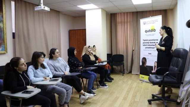 Şəhid xanımları çətinliklərə qalib gələ bilsin deyə... - FOTO/VİDEO