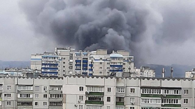 Xarkova daha bir hava hücumu oldu