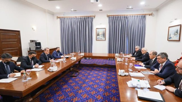 Ceyhun Bayramov Lavrovla görüşdü - YENİLƏNİB (FOTO)