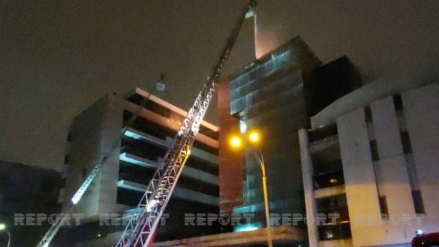 Hafiz Məmmədovun borca görə girov qoyduğu otel yandı- VİDEO (YENİLƏNİB)