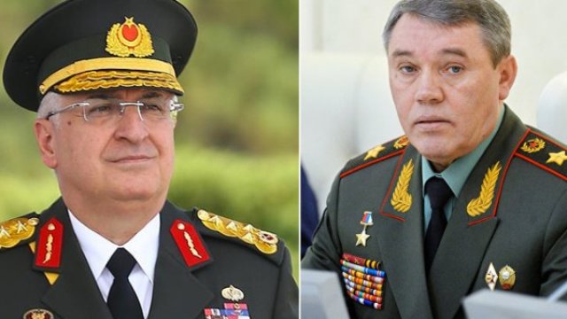 Türkiyə və Rusiya baş qərargah rəisləri telefonla danışdı