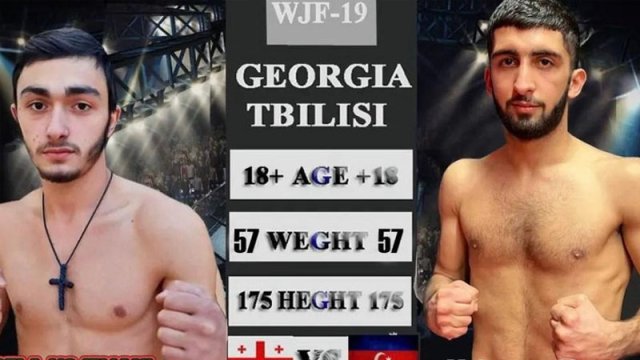 Azərbaycan kikboksçusu erməniyə qalib gələrək WJF kəmərinə sahib çıxdı - VİDEO