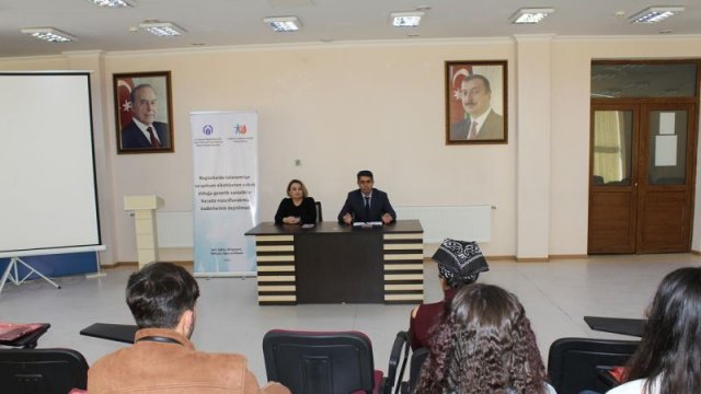 Mingəçevirdə talassemiya və genetik xəstəliklər barədə maarifləndirmə tədbiri keçirildi - FOTO