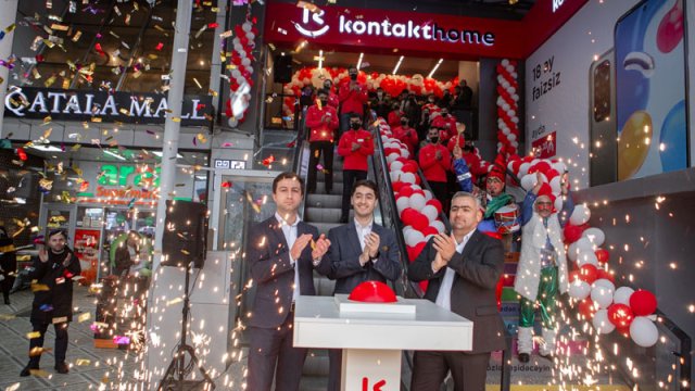 “Kontakt” Zaqatalanın ən böyük elektronika və mebel mağazasını açdı - FOTOLAR