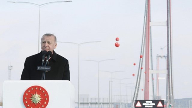 Türkiyədə dünyanın ən hündür asma körpüsü açıldı - FOTO