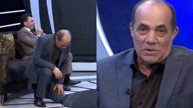 Azərbaycanlı müğənni diz çöküb xanımından üzr istədi - VİDEO