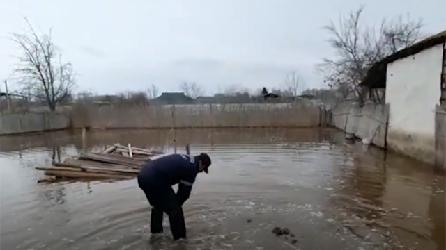 Su basmış ərazilərdəki son durum - Video