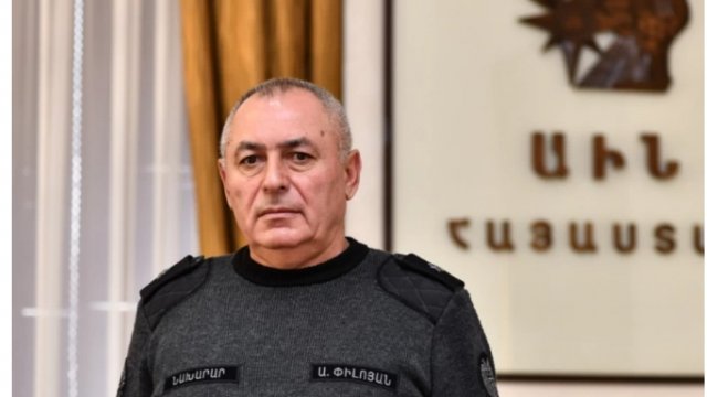 Ermənistanın fövqəladə hallar naziri SAXLANILDI
